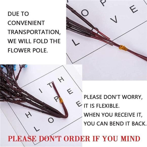 6 Pcs Artificial Flowers Fake Babys Breath Bouquet Bulk Faux Gypsophila Flowers - Picture 3 of 6